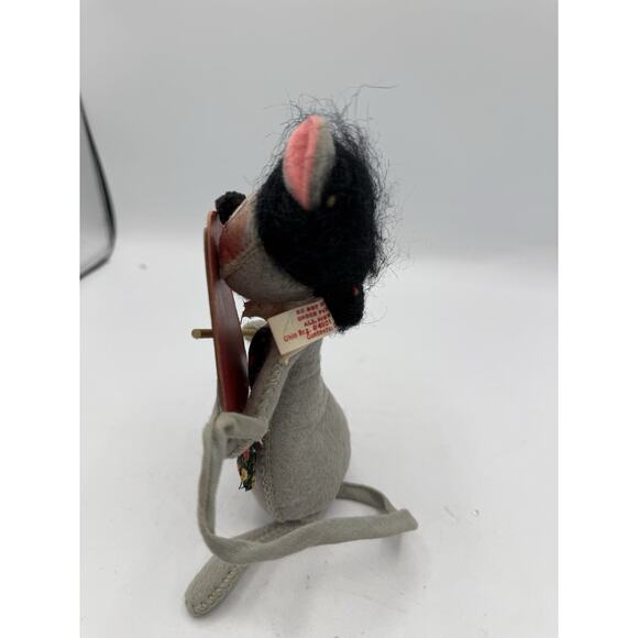 1971 Annalee Mobilitee Teacher Mouse Doll 6” Holding Chalkboard & Pointer VTG - Picture 4 of 9